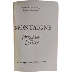 Montaigne: Connaissance des lettres