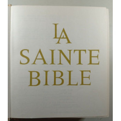 La Sainte Bible