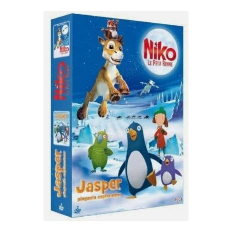 Jasper pingouin explorateur / Niko Le Petit Renne - Neuf sous blister