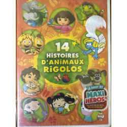 14 histoires d'animaux rigolos - Neuf sous blister