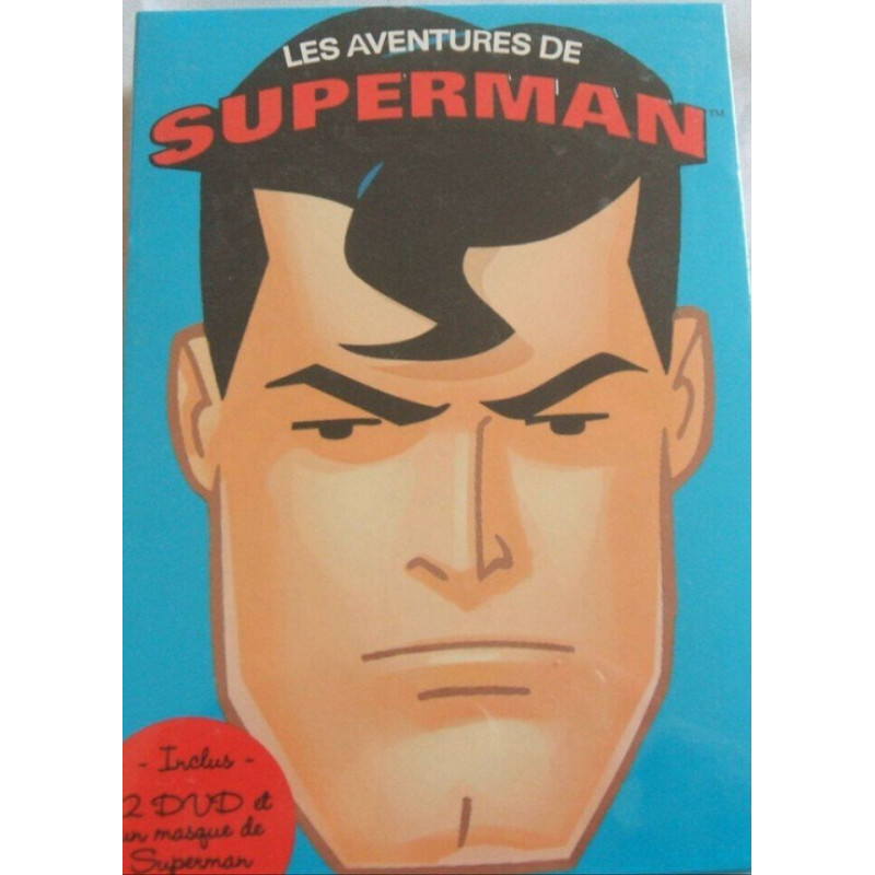 Coffret 2 DVD + 1 Masque-Les Aventures de Superman - Neuf sous blister