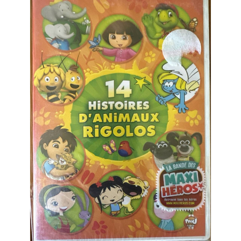 14 Histoires D'Animaux Rigolos - Neuf sous blister