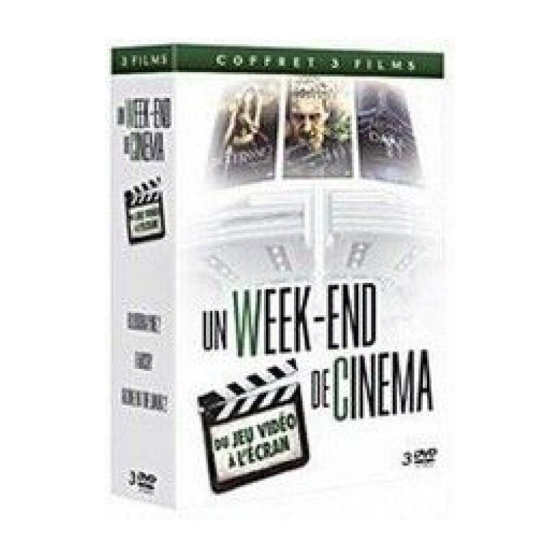 Coffret 3 DVD Un week-end de cinéma : du jeu vidéo à l'écran -...