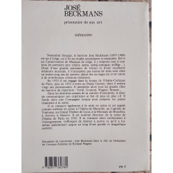 José Beckmans prisonnier de son art
