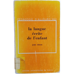 La langue écrite de l'enfant