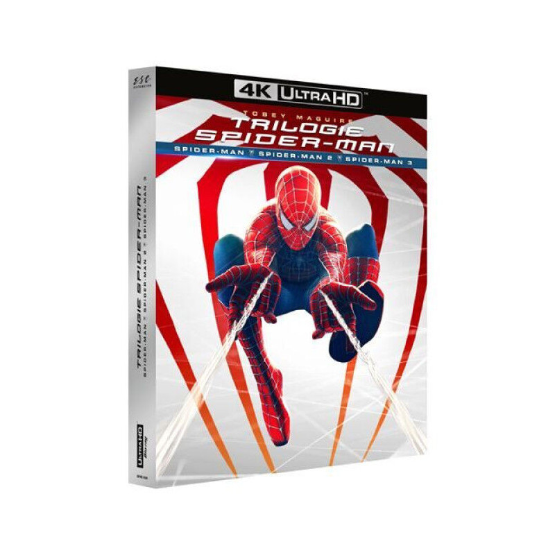 Coffret Spider-Man Origins Trilogie Blu-ray 4K Ultra HD - Tobey...