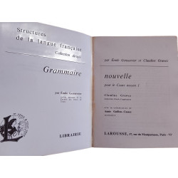 Grammaire nouvelle pour le C.M.1