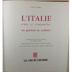 L'Italie d'hier et d'aujourd'hui un portrait en couleurs