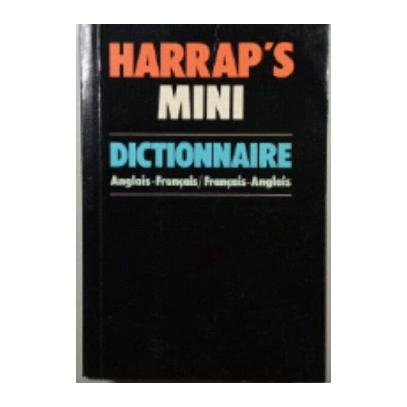 Harrap's Mini Dictionnaire Anglais-Français / Français-Anglais