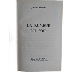 La Rumeur du soir