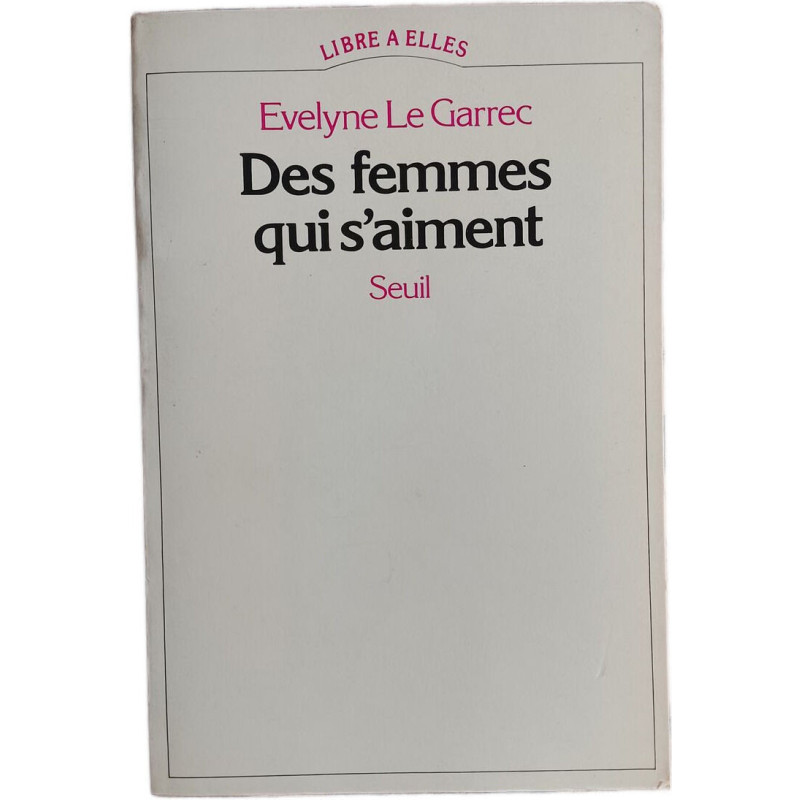 Des femmes qui s'aiment