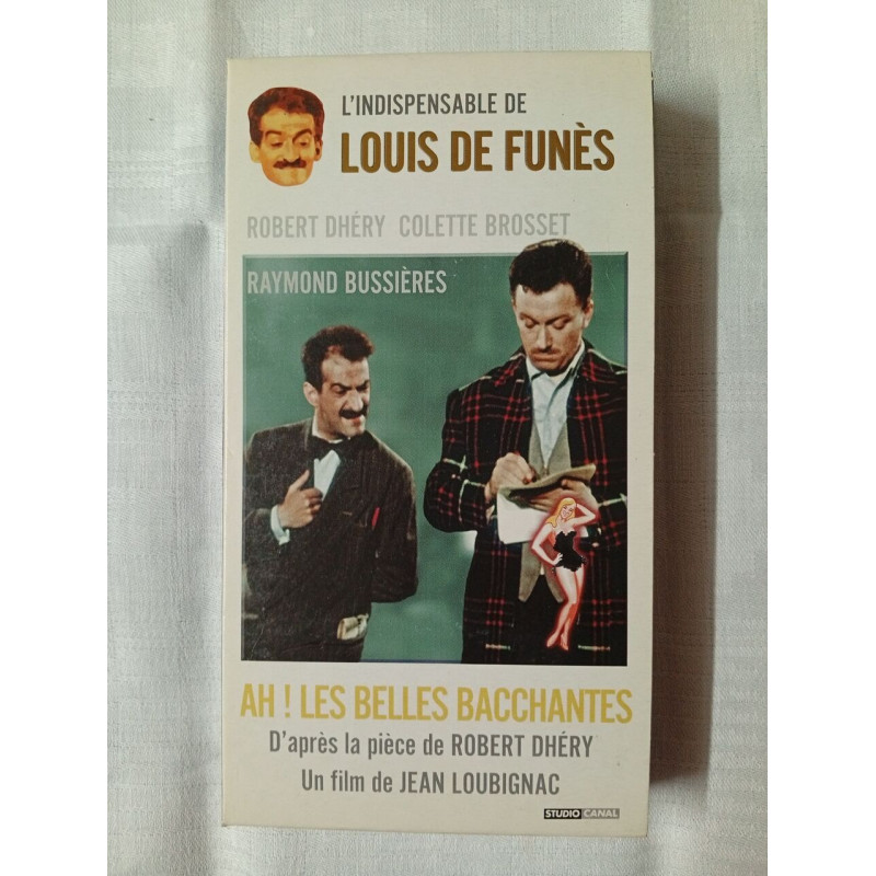VHS - L'indispensable de Louis de Funès : Ah ! Les belles bacchantes
