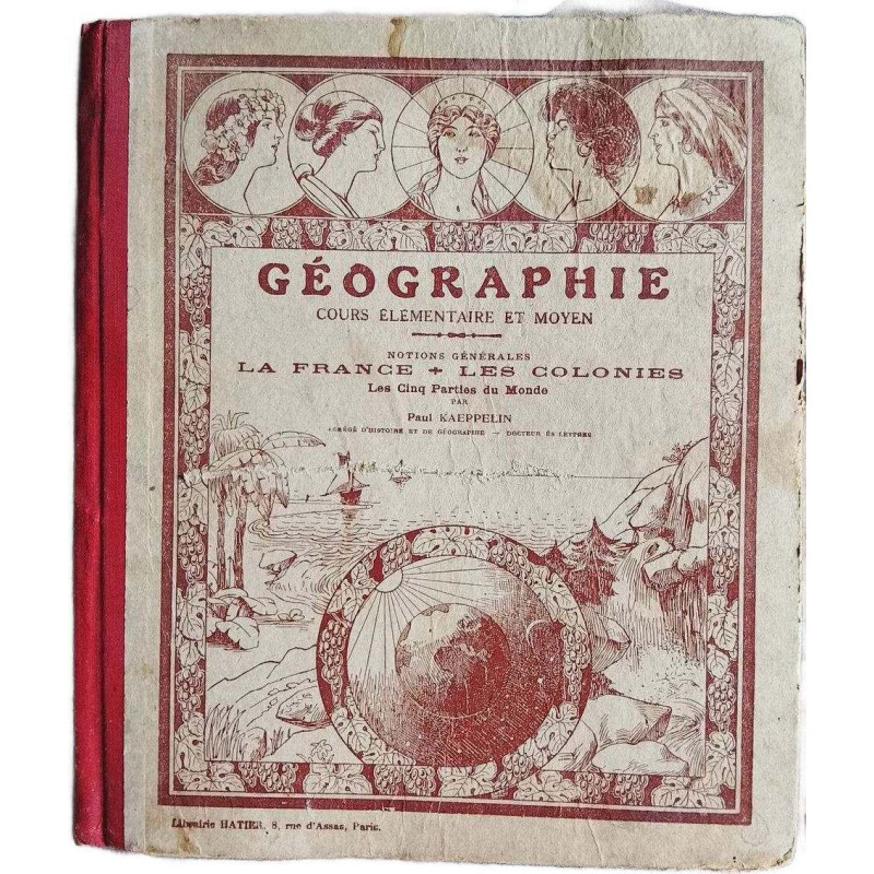 Géographie: Cours élémentaire et moyen. Notions générales. La...
