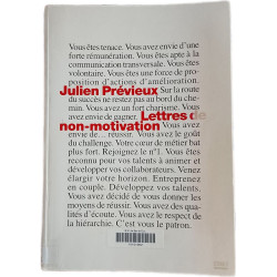 Lettres de non-motivation