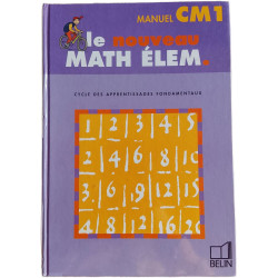 Le nouveau MATH ÉLEM CM1