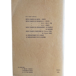Mon cahier de grammaire