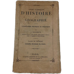 Cours classiques d'histoire et de géographie - classe de troisième
