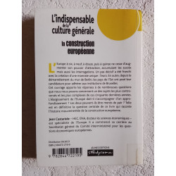 L'indispensable de la culture générale : la construction européenne