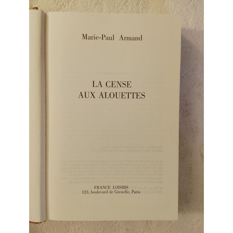 La Cense aux alouettes