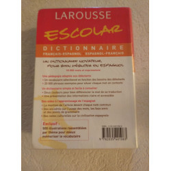 Dictionnaire escolar français-espagnol espagnol-français