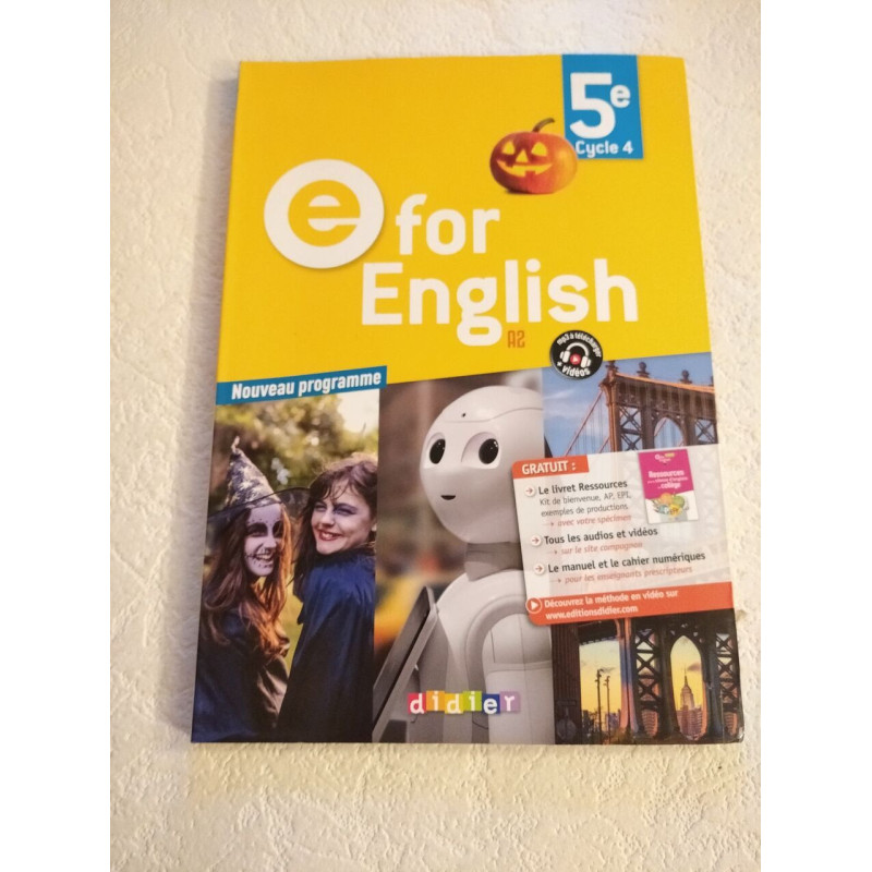 E for English A2