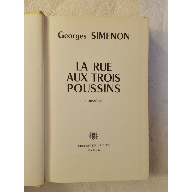 La rue aux trois poussins