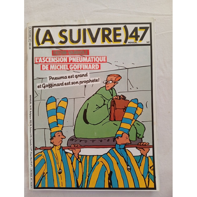 (A SUIVRE) nº 47 (Déc. 1981) – Faton et Vanhole – L'Ascension...