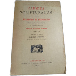 Carmina Scripturarum scilicet Antiphonas et Responsoria ex sacro...