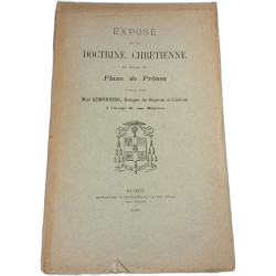 Exposé de la doctrine chrétienne en forme de plans de prônes