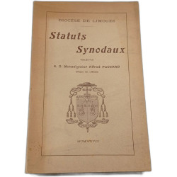 Statuts synodaux du diocèse de limoges