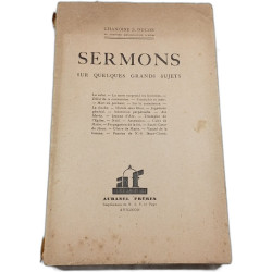 Sermons sur quelques grands sujets