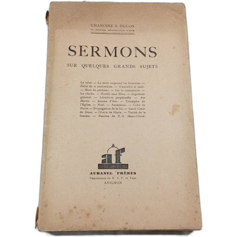 Sermons sur quelques grands sujets
