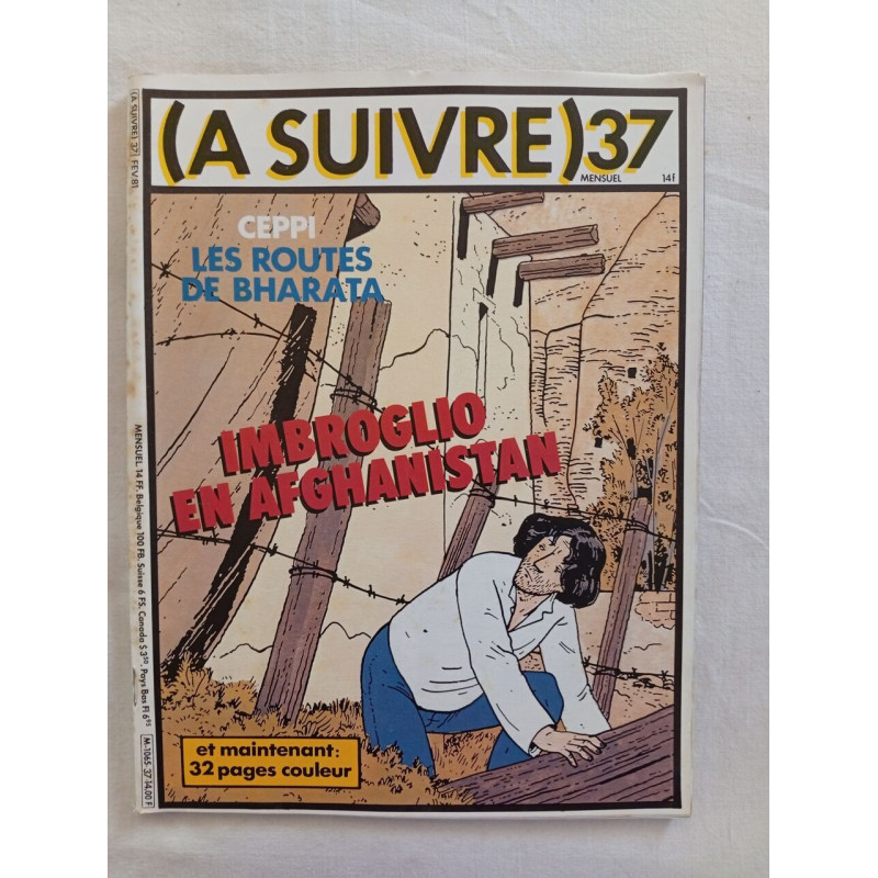 (A SUIVRE) nº 37 (fev. 1981) – Ceppi – Les Routes de Bharata
