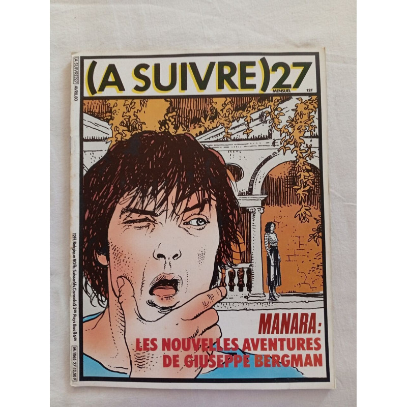 (A SUIVRE) nº 27 (avr. 1980) – Manara – Giuseppe Bergman