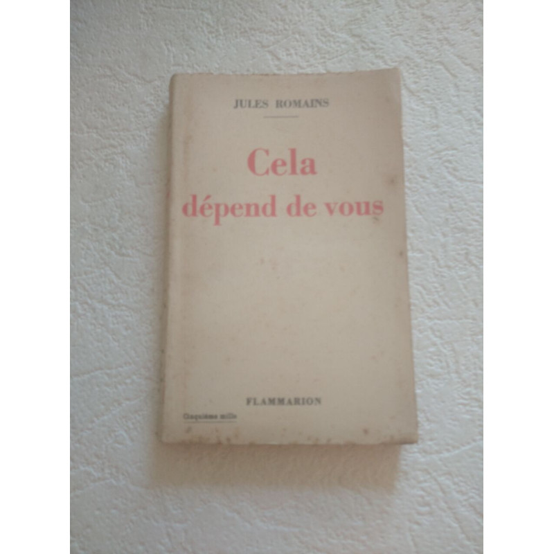 Cela dépend de vous