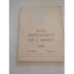 Revue historique de l'armée 1965 nº 4