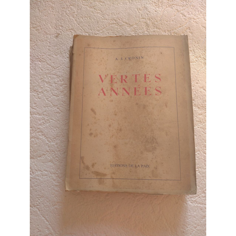 Vertes années