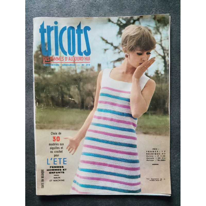 Revue - Tricots des femmes d'aujourd'hui Nº213
