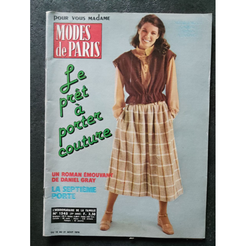 Revue - Modes de Paris Nº1245