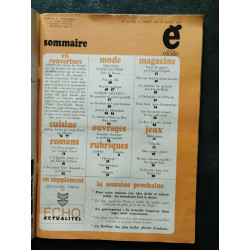 Revue - Echo de la mode Nº33 / Aout 1967