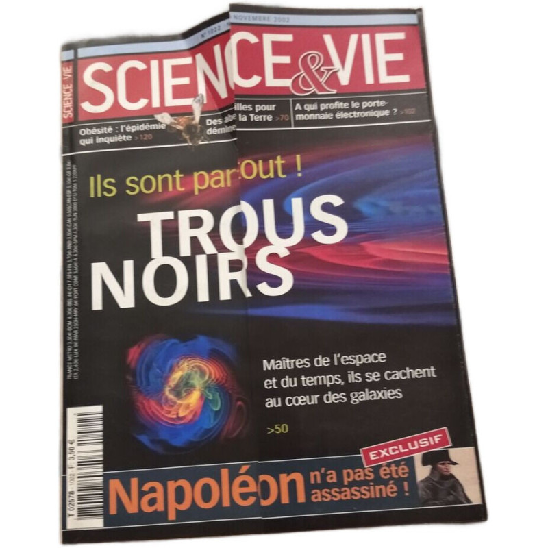 Trous noirs SCIENCE et VIE nº 1022