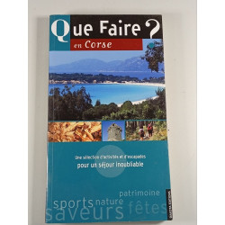 Que faire ? en Corse