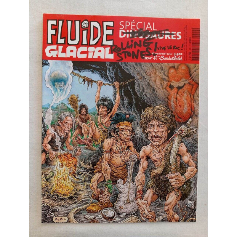 Fluide Glacial n°409 (juillet 2010) – Spécial Dinosaures (Rolling...