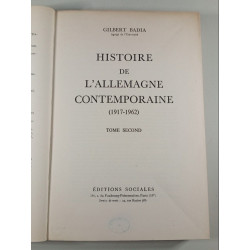 Histoire de l'Allemagne contemporaine