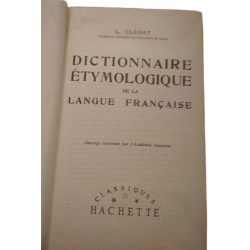 Dictionnaire étymologique de la langue française