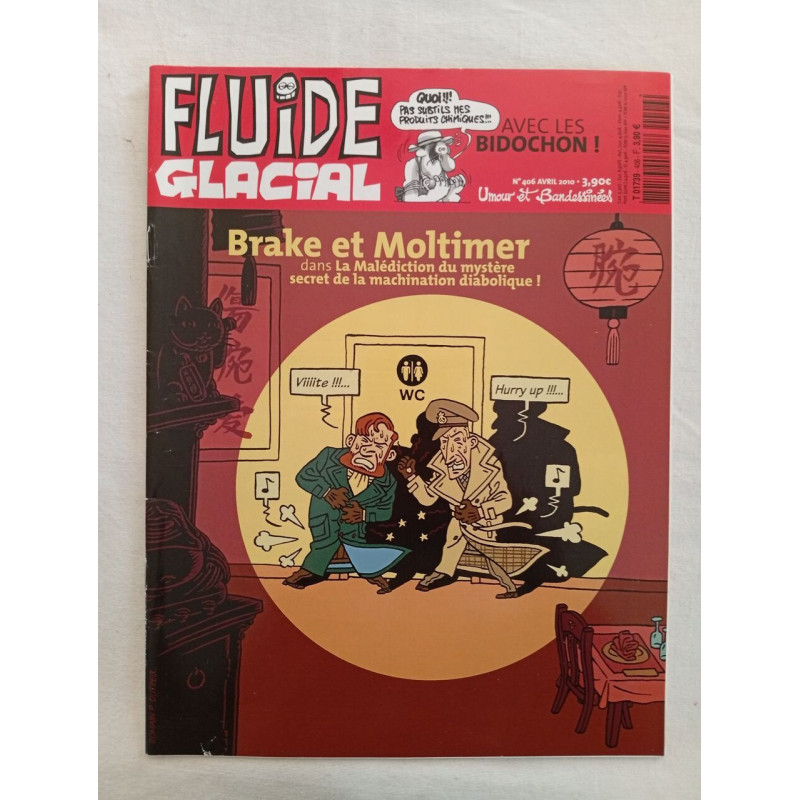 Fluide Glacial nº 406 — “Brake et Moltimer dans La Malédiction du...