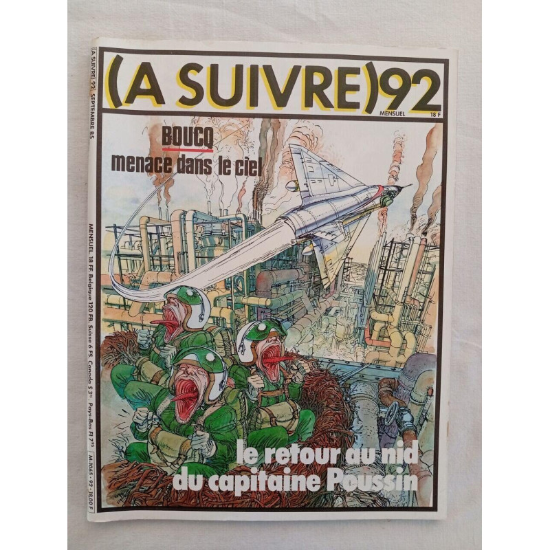 (À Suivre) nº 92 — “Menace dans le ciel / Le Retour du nid du...