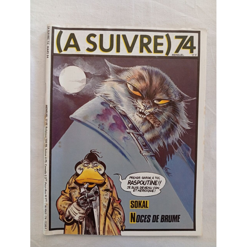 (A SUIVRE) 74 Mars 1984 Sokal – Noces de Brume