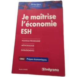 Je maîtrise l'économie ESH