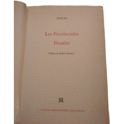 Les Provinciales Pensées